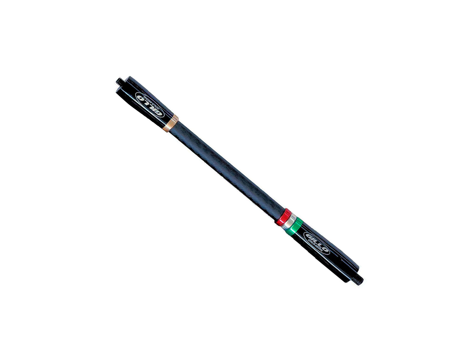 Short Rod GS13 Carbon 15" green/silver/red