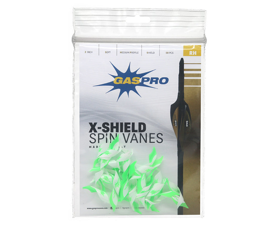 Gas Pro X-Shield Spin Vanes 2" Soft