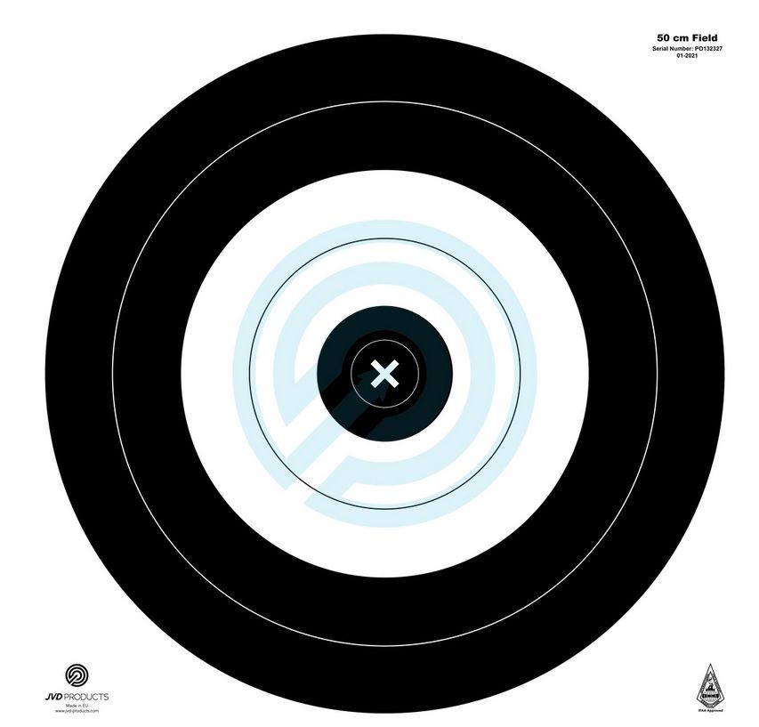 JVD IFAA Field 50 cm Target Faces