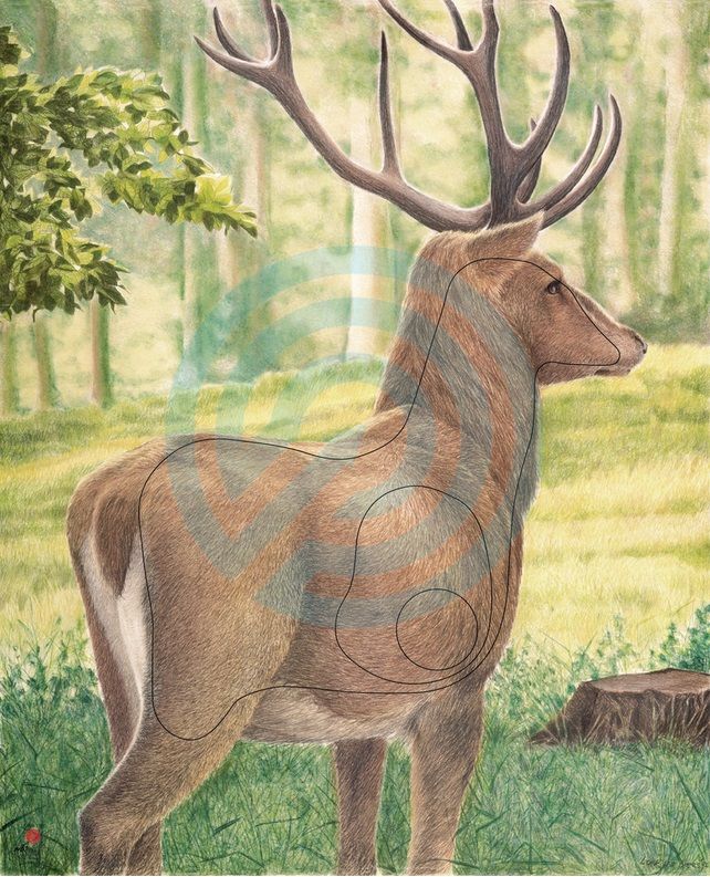 JVD Animal Face Large Deer