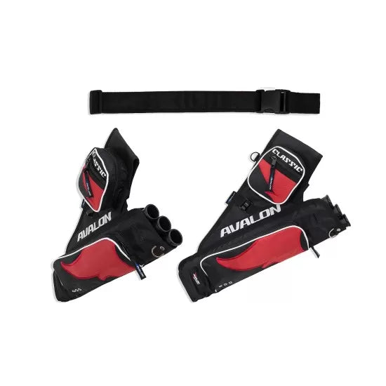 TARGET QUIVERS AVALON CLASSIC -3 TUBES W/BELT AND 2 POCKETS