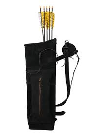 Carcaj de espalda HorseBow Negro
