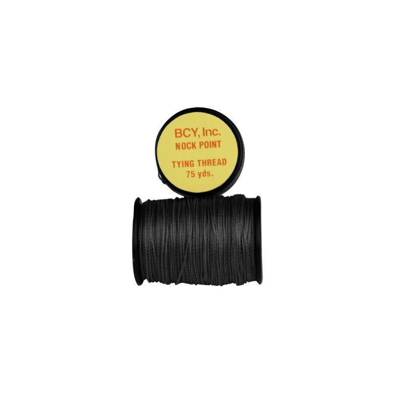 BCY Nock Point Tying Thread 75 yard Black