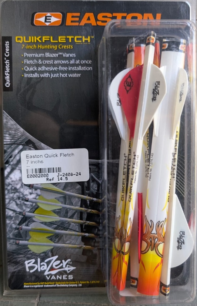 Easton QuikFletch 7" (Pack de 6 unidades)
