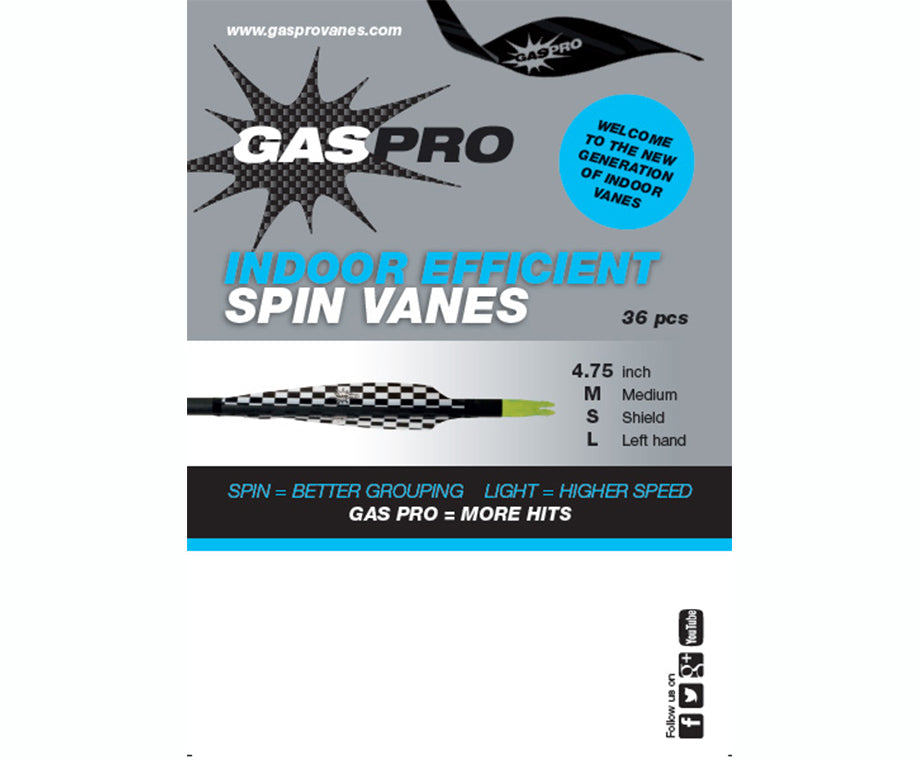 GAS PRO ALETTE SPIN INDOOR EFFICIENT 4.75''