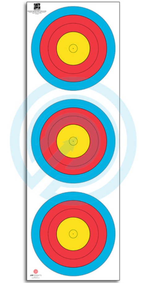 JVD Target Fita Indoor 6-X 3x20 cm Composite