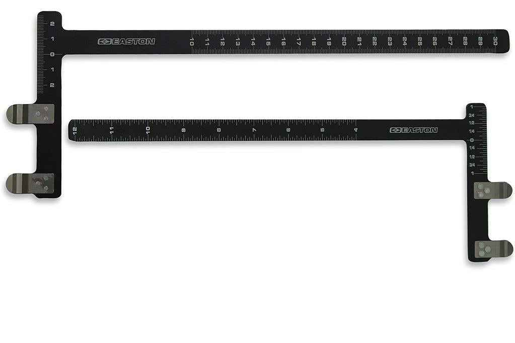 BOW SQUARES EASTON L-ALU ANODISED IN INCHES BLACK