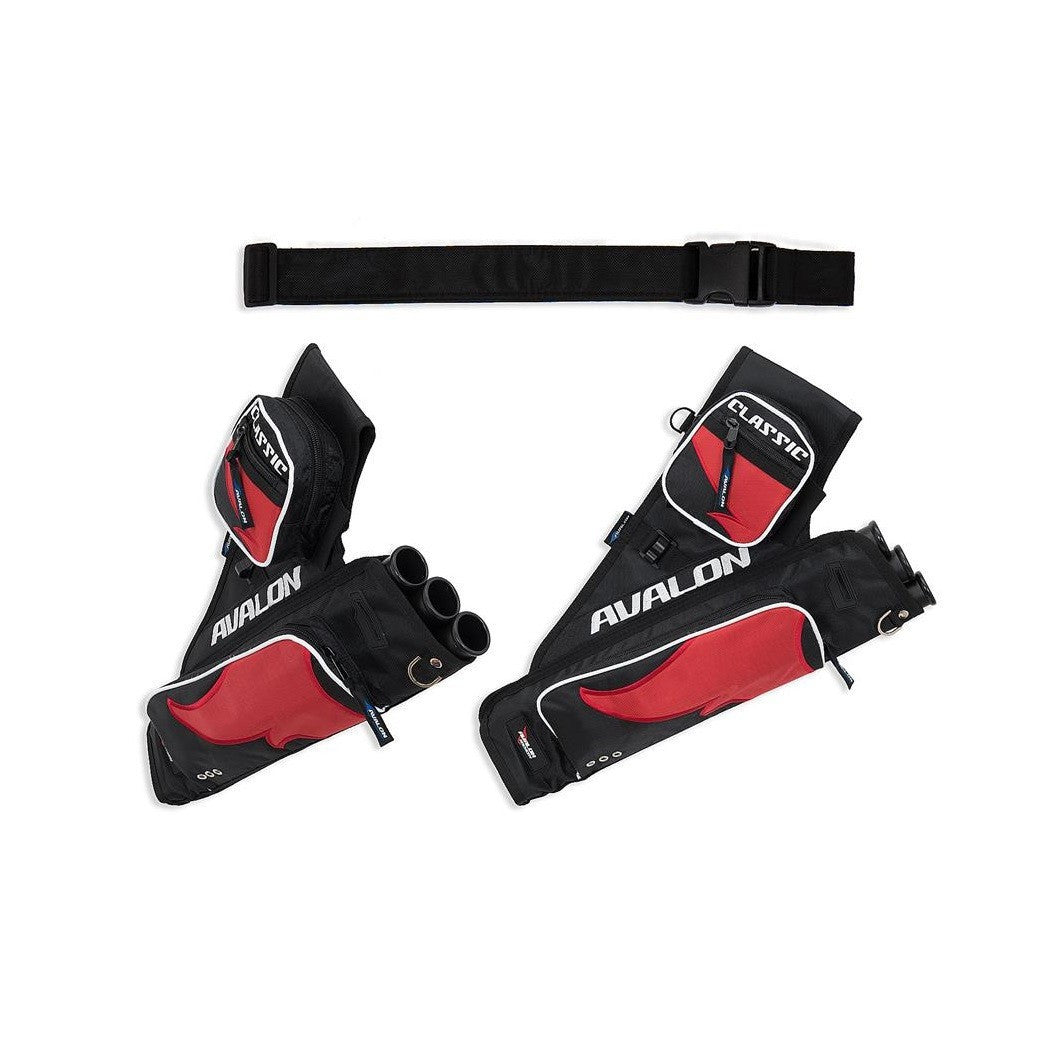 TARGET QUIVERS AVALON CLASSIC -3 TUBES W/BELT AND 2 POCKETS