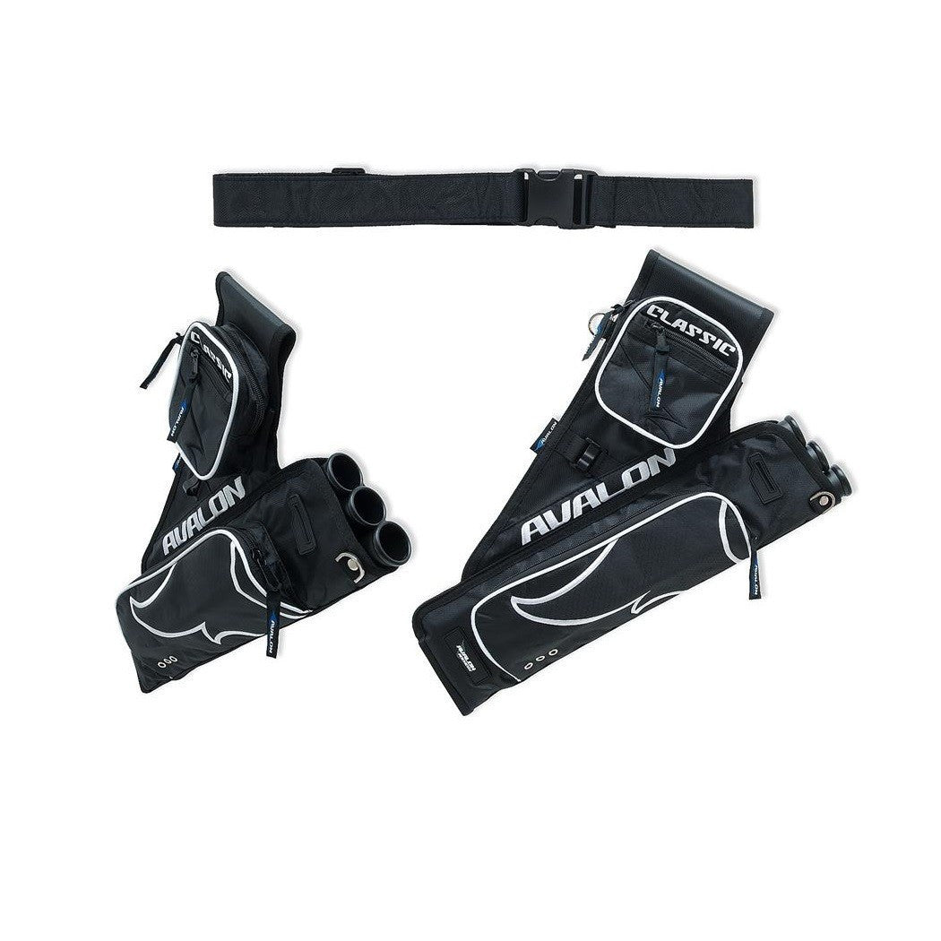 TARGET QUIVERS AVALON CLASSIC -3 TUBES W/BELT AND 2 POCKETS