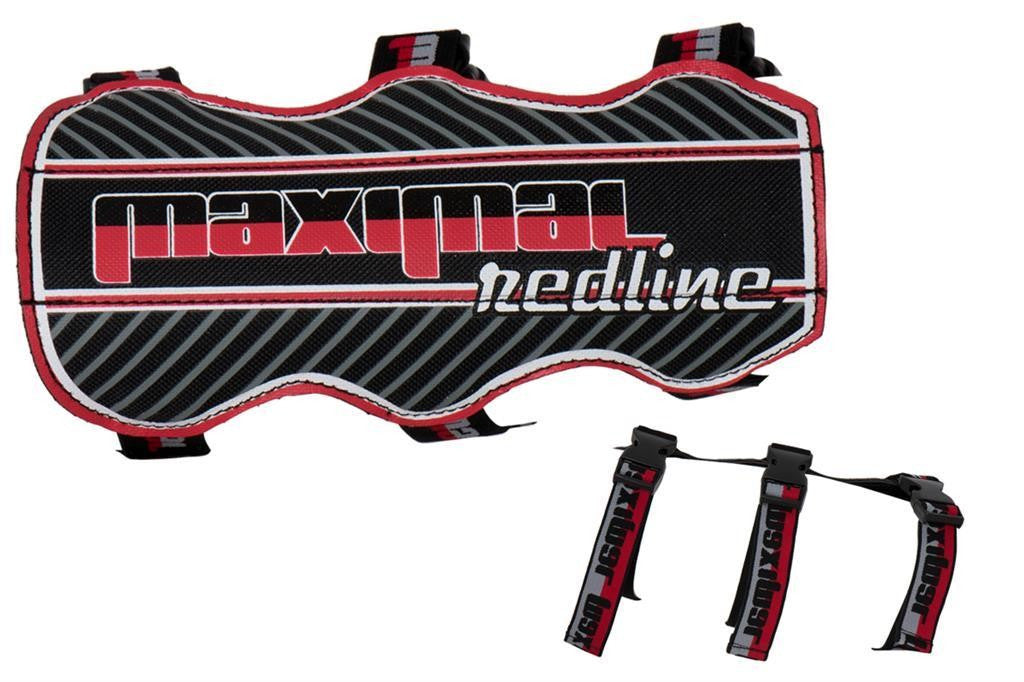 SINGLE ARMGUARDS MAXIMAL 19CM REDLINE SINGLE 3 FASTENERS